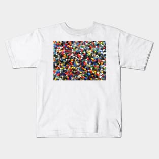 Colourful Loom Beads Kids T-Shirt